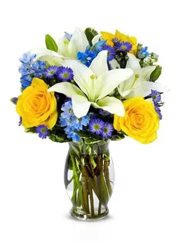 Wide Blue Yonder Bouquet