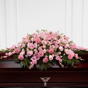 The FTD® Garden of Comfort™ Casket Spray
