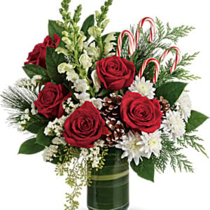 Teleflora's Festive Pines Bouquet