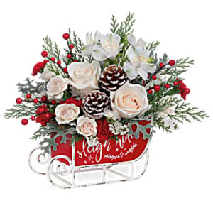 Frosted Sleigh