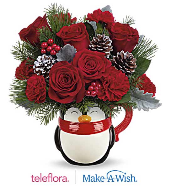 Teleflora's Send A Hug® North Pole Penguin