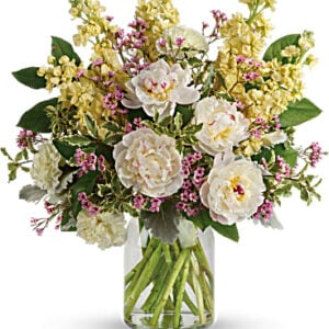 Serene Spring Peony Bouquet
