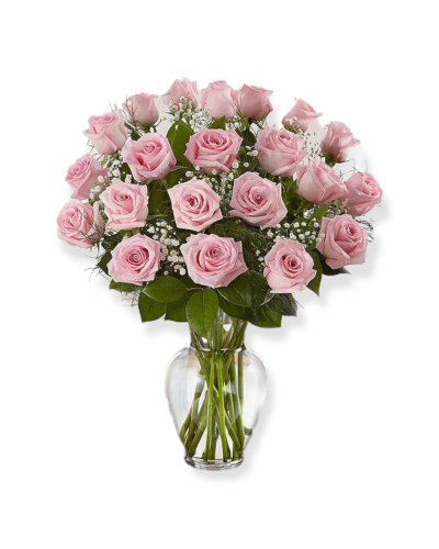<p>Express heartfelt affection with a bouquet that symbolizes admiration, grace, and timeless love. This beautiful arrangement of pink roses offers a graceful and meaningful way to surprise someone special and convey your devotion with elegance.</p>
<p>The bouquet features fresh pink roses available in one dozen, eighteen, or two dozen blooms. Each rose is carefully selected for quality and arranged to create a memorable and sophisticated display that brightens any occasion with its soft, classic beauty.</p>
<p>Ideal for anniversaries, birthdays, or romantic gestures, pink roses communicate sweetness, appreciation, and gentle affection. Their delicate color and timeless appeal make this bouquet a thoughtful and unforgettable gift that resonates with warmth and love.</p>
<p>Each bouquet is handcrafted with care by skilled florists who ensure every bloom is fresh and beautifully presented. Prepared and delivered promptly, the arrangement arrives vibrant and ready to express your deepest sentiments. Personalized messages can be added at checkout to accompany your gift and enhance its meaning.</p>
<p>Sending this bouquet means offering more than flowers—you share a meaningful symbol of love and admiration. It stands as a lasting expression of affection and grace, perfect for celebrating the special moments that connect hearts.</p>